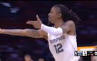NBA警告莫蘭特，因再施“掃射”動(dòng)作罰款7.5萬美金。